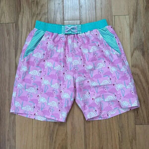 Matilda Jane | boys | flamingo swim shorts | size S￼
